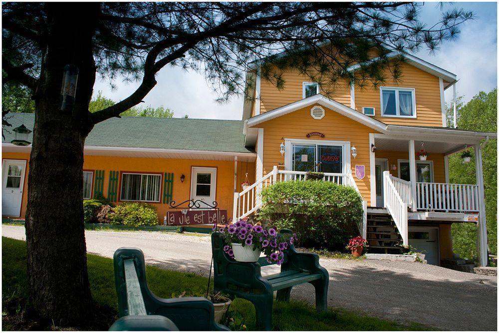 Motel De La Montagne Orford Exterior foto